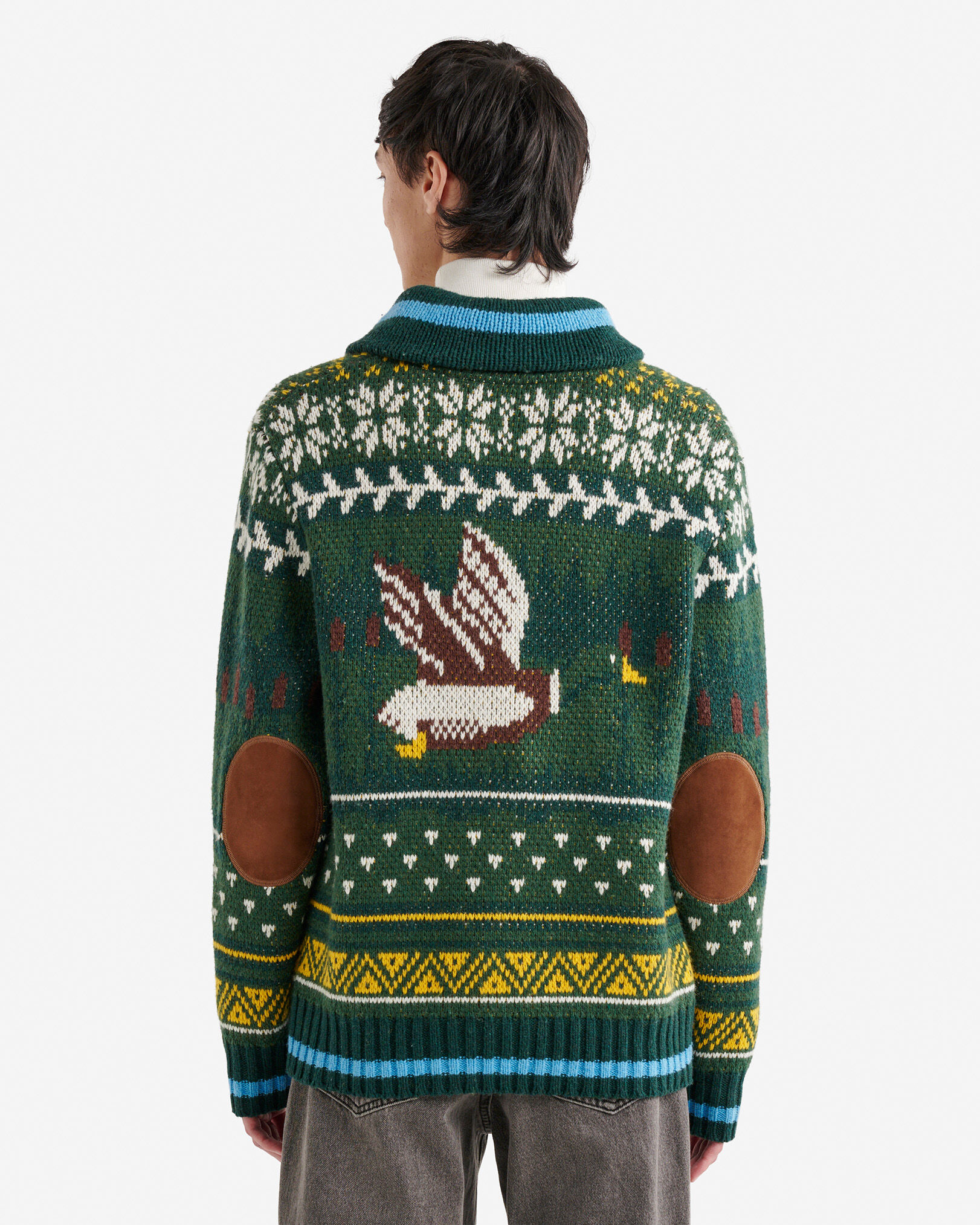 Cabin Shawl Fair Isle Cardigan