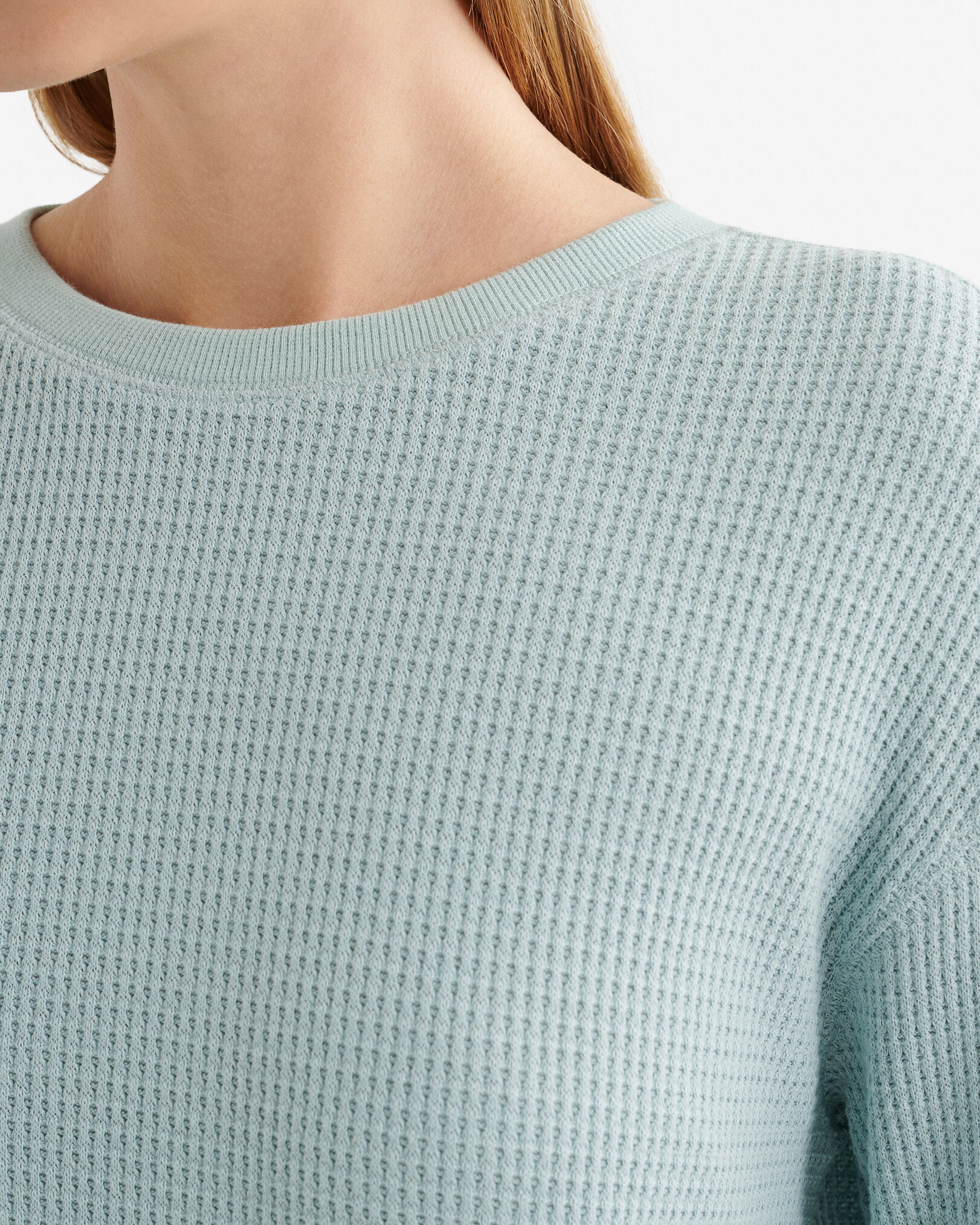 Waffle Long Sleeve Top