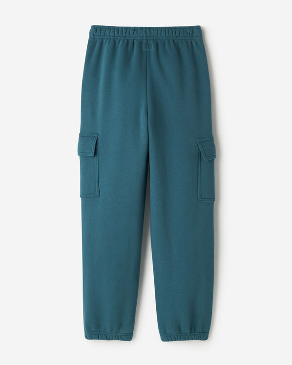 Pantalon cargo d&eacute;contract&eacute; en molleton Nuage pour enfants