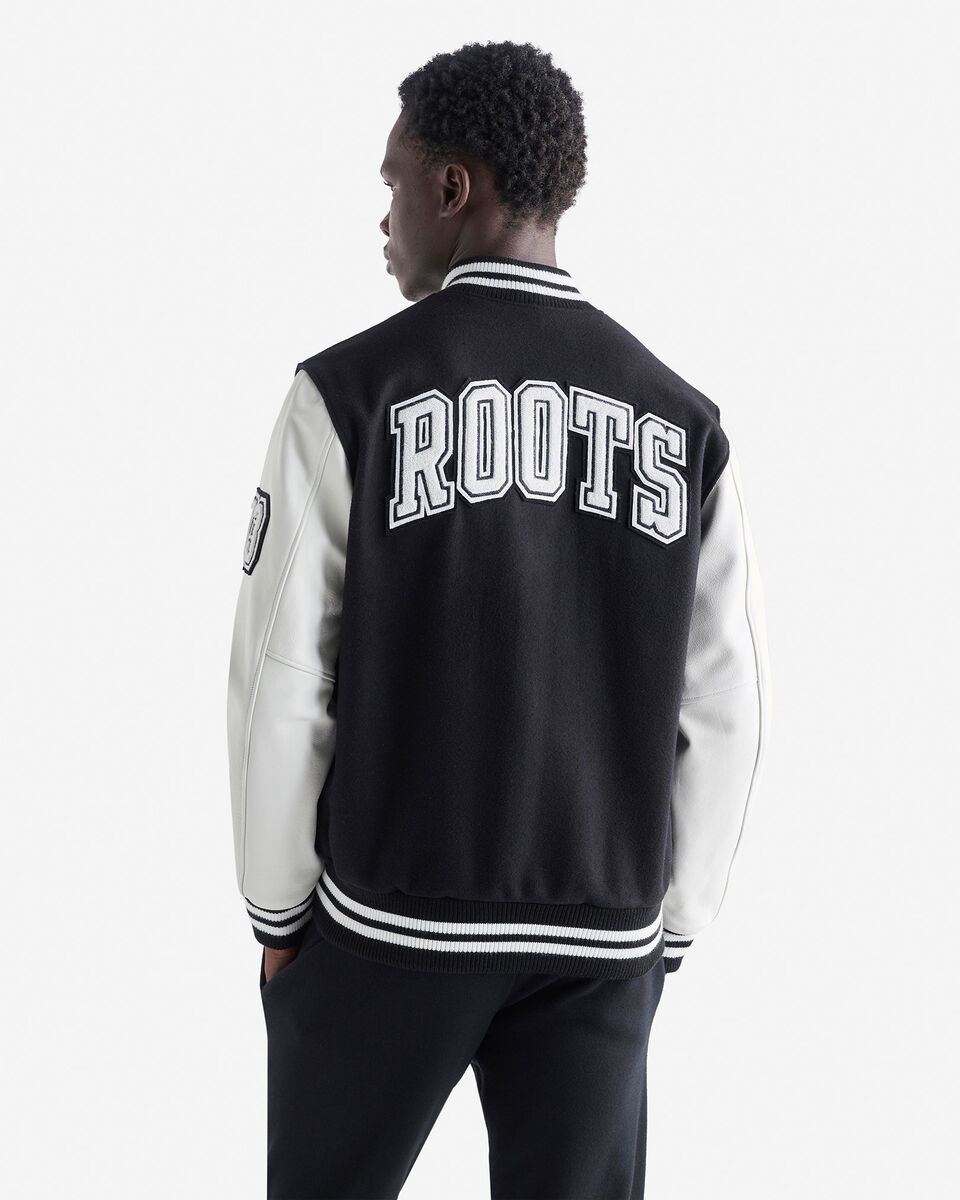 Blouson universitaire rétro pour homme