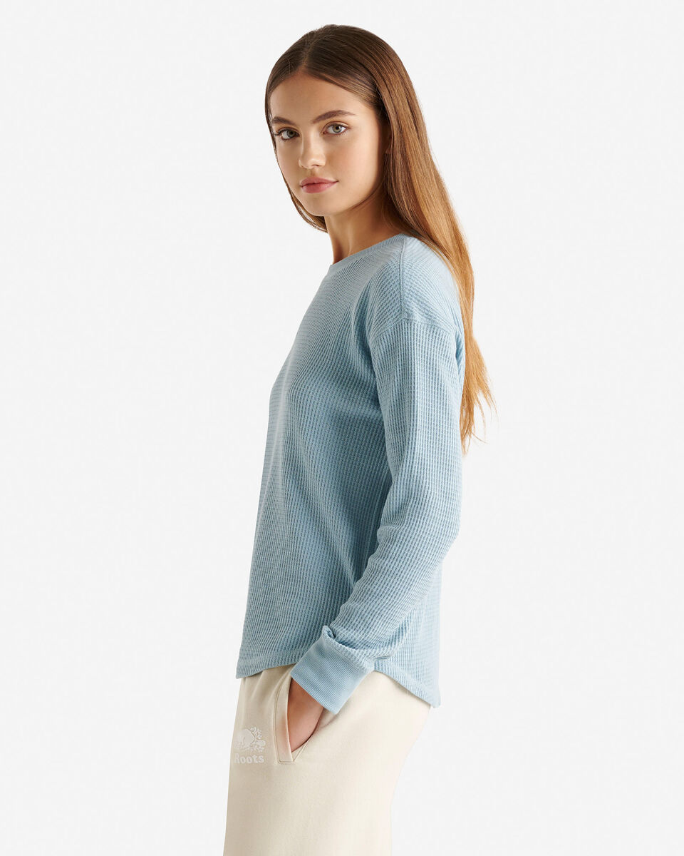 Waffle Long Sleeve Top