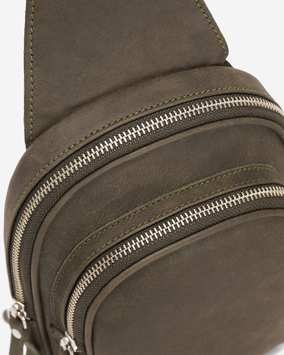 Sac à bandoulière Trinité en cuir Tribe