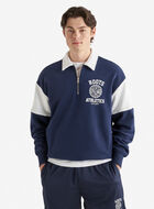 Legacy Crest Half Zip Polo