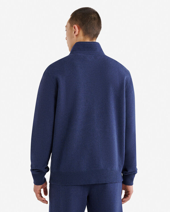 Chandail &agrave; col &agrave; demi-glissi&egrave;re original en coton bio