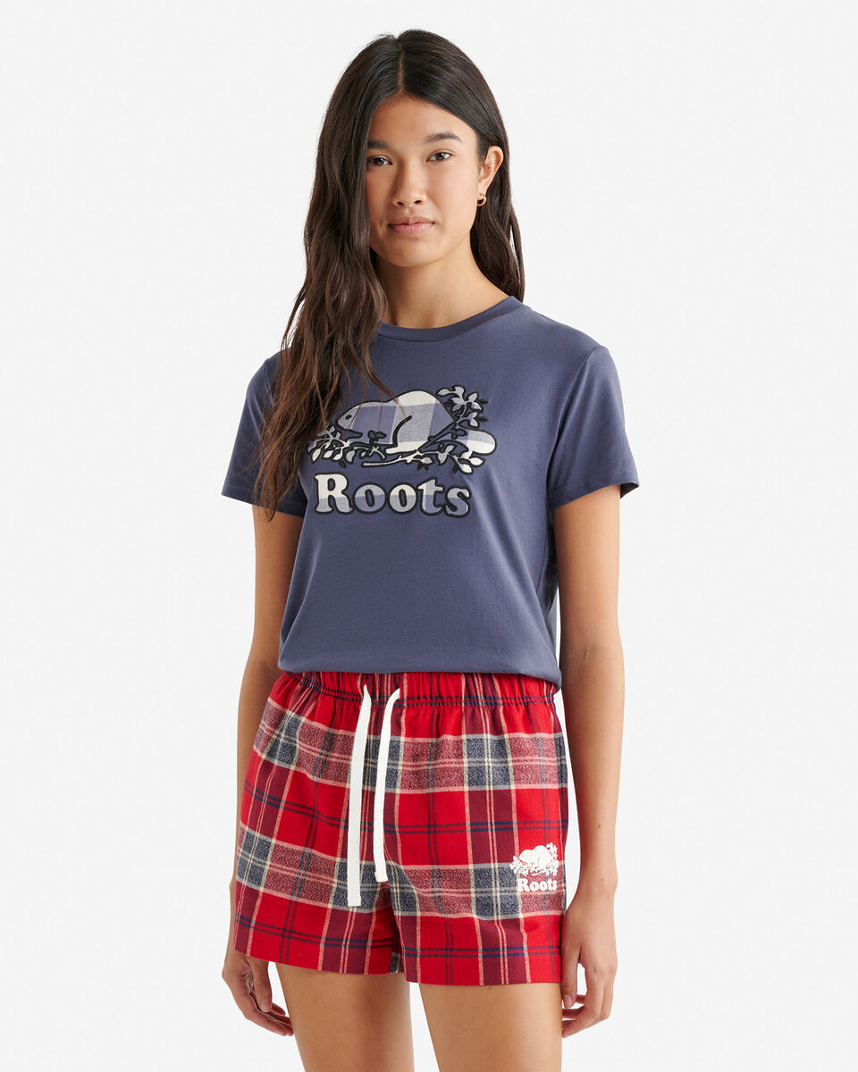 Womens Cooper Plaid T-Shirt