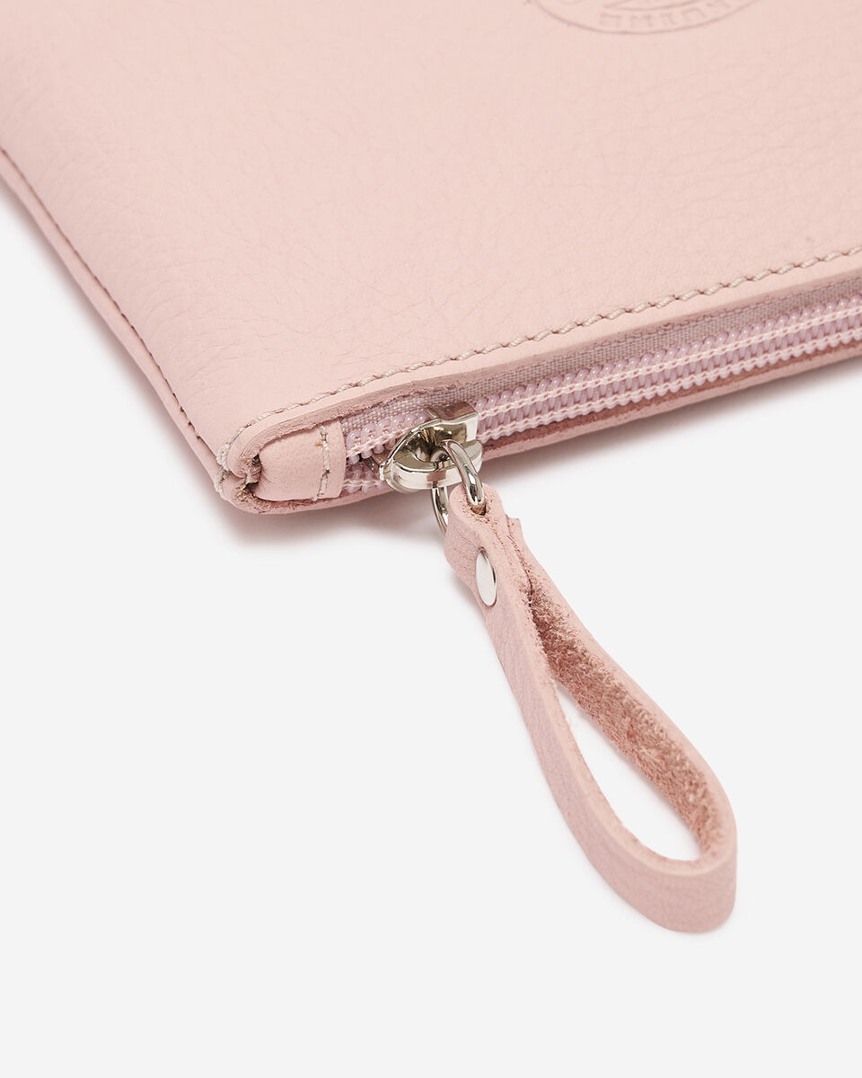 Pochette moyenne &agrave; glissi&egrave;re en cuir Nuage