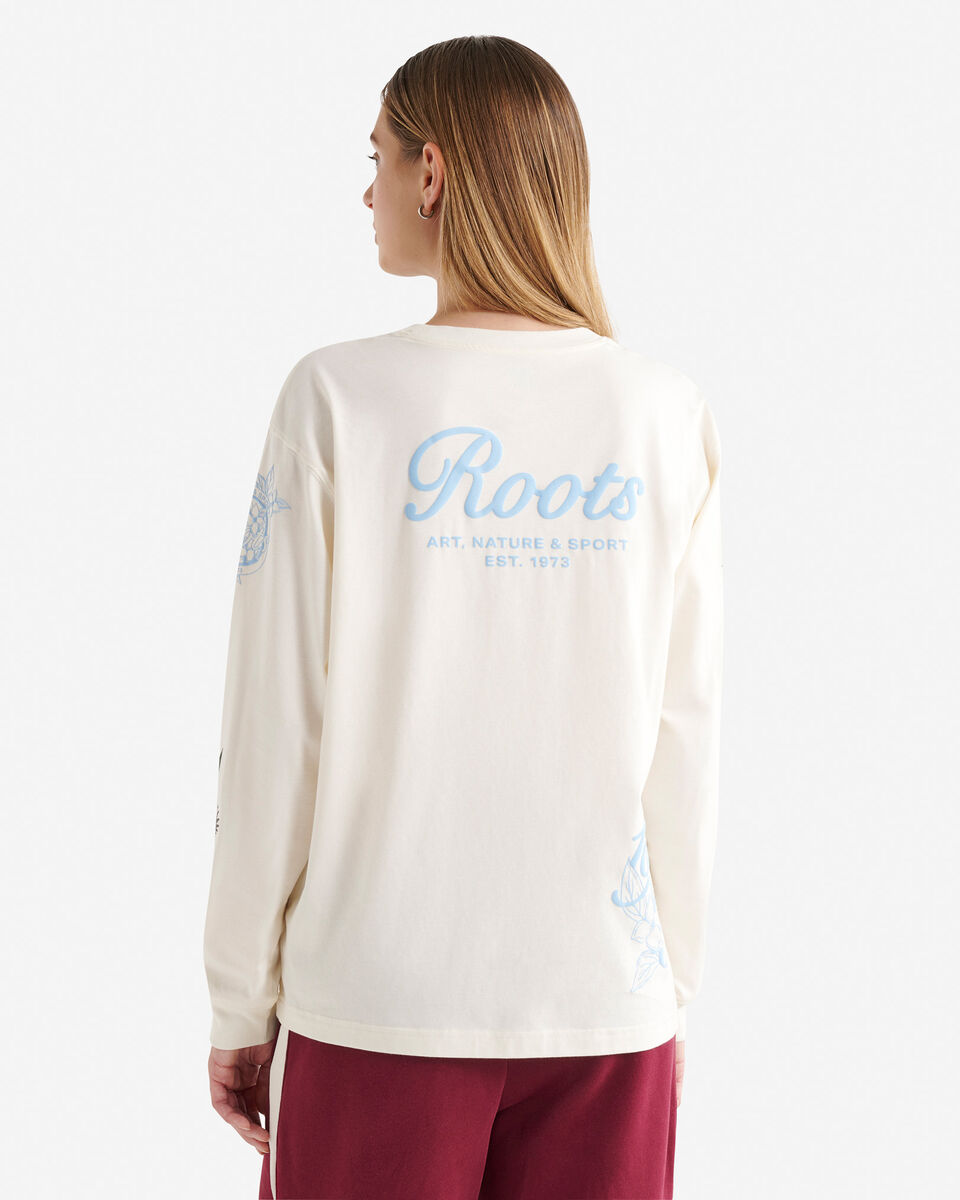 Womens Roots Signature Long Sleeve T-Shirt