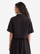 Chemise à manches courtes en gaze de coton Isla