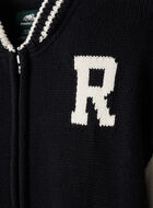 Kids Roots Knit Varsity Jacket