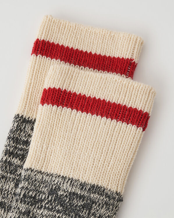 Adult Classic Cotton Cabin Sock 2 Pack