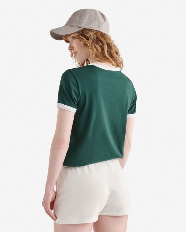 Womens Organic Cooper Ringer T-Shirt