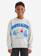 Kids Alpine Landscape Crew Sweatshirt