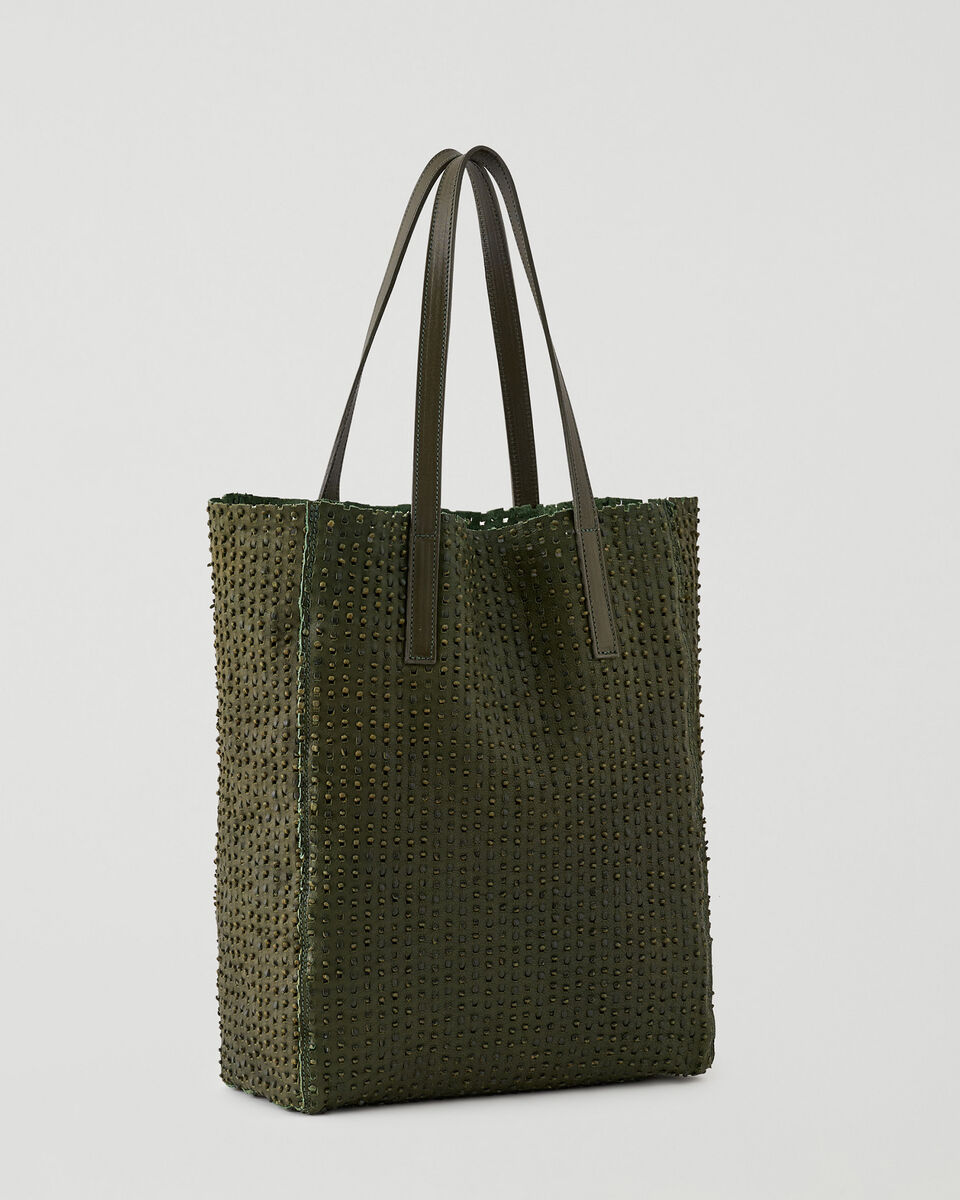 Perforated French Tote