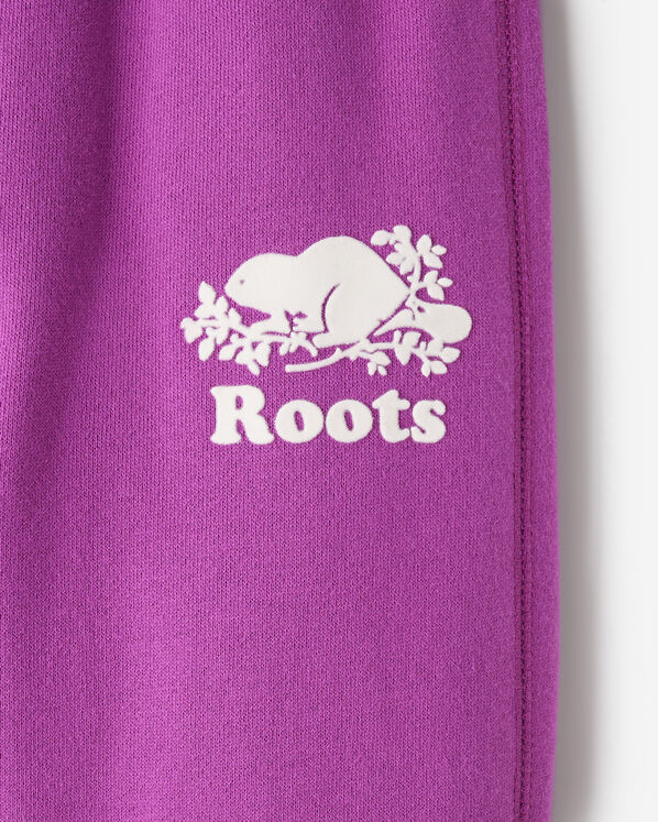 Pantalon original en molleton de coton bio Roots pour tout-petits