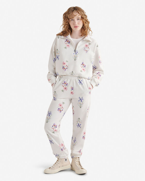 Pantalon en molleton motif floral Cooper 