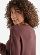 Waffle Long Sleeve Top
