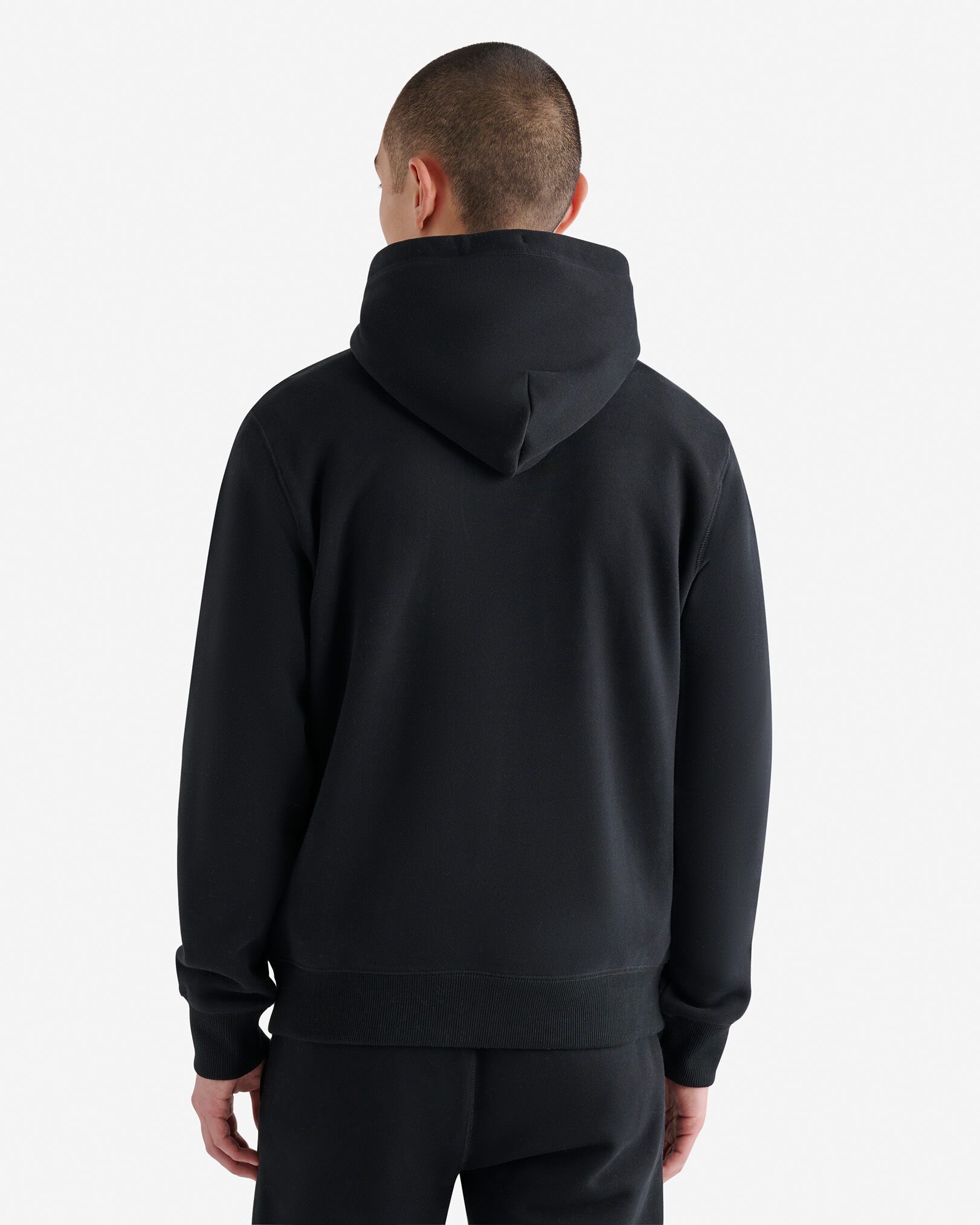 Plaid Applique Kanga Hoodie