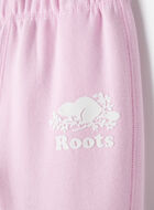 Pantalon original en molleton de coton bio Roots pour bébés