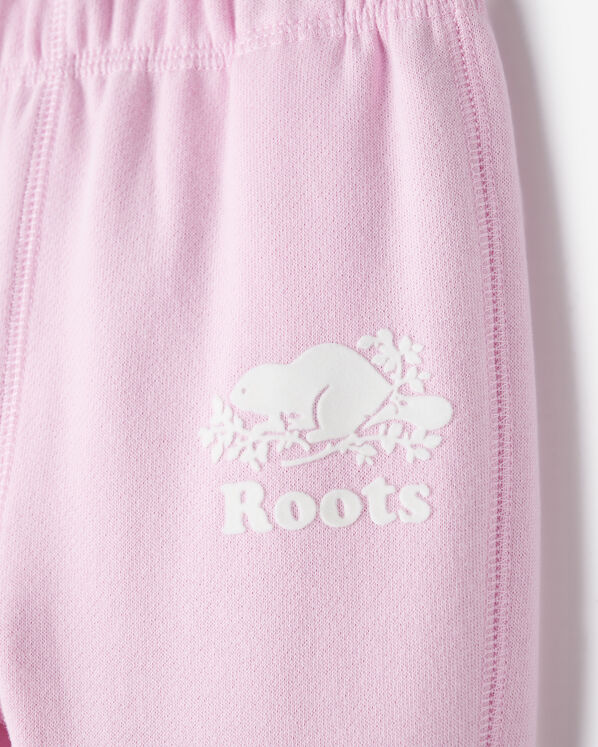 Pantalon original en molleton de coton bio Roots pour b&eacute;b&eacute;s