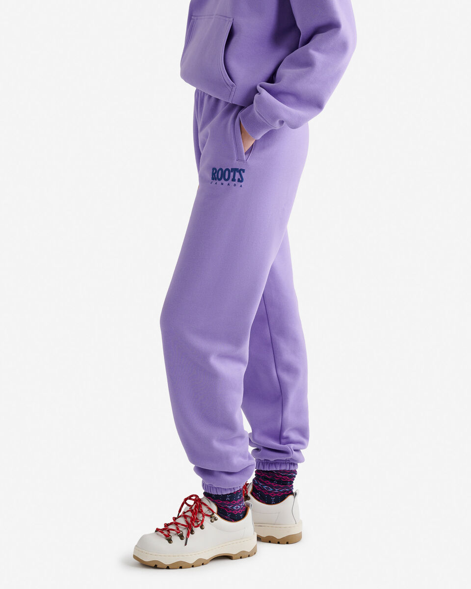 Pantalon en molleton rétro