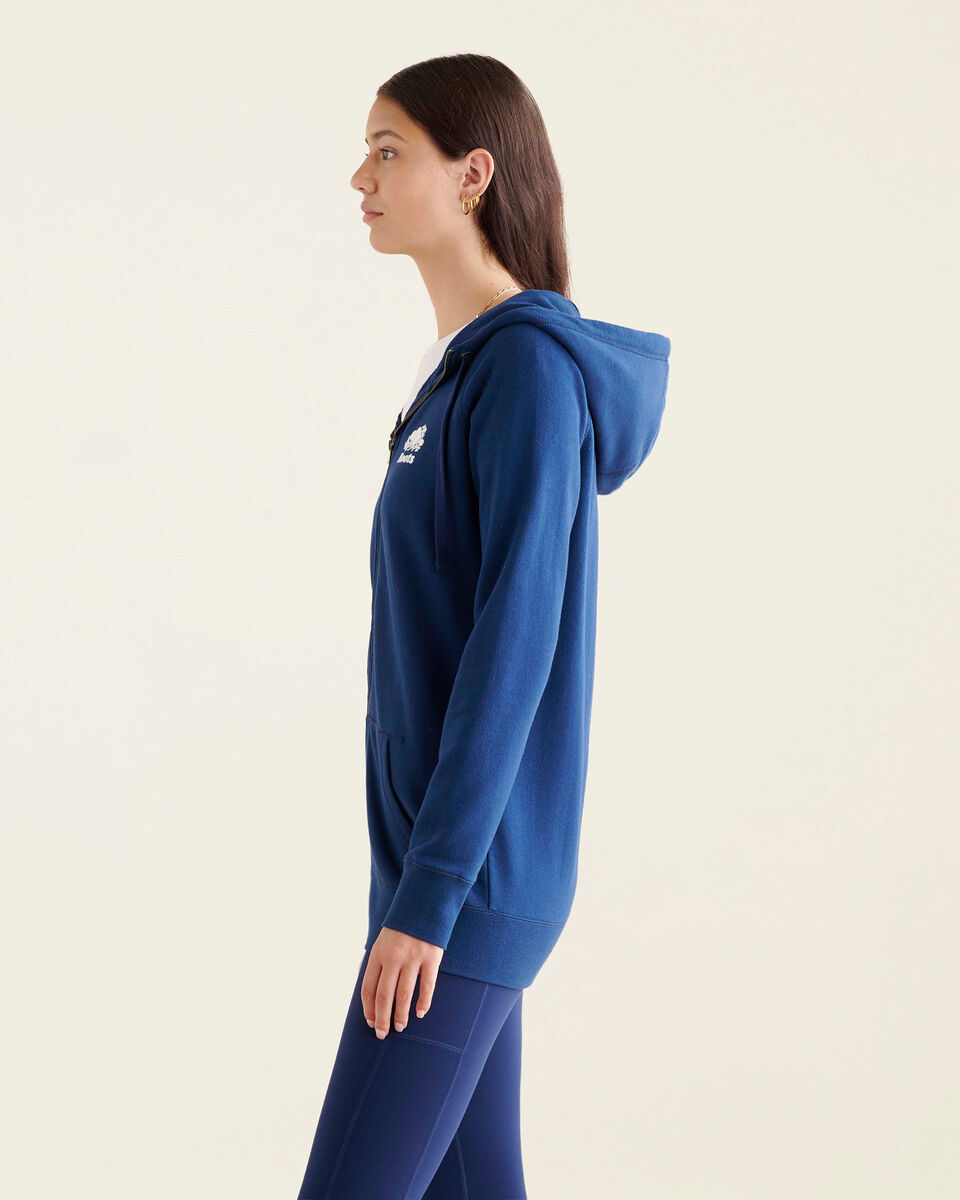 Organic Capri Full Zip Hoodie