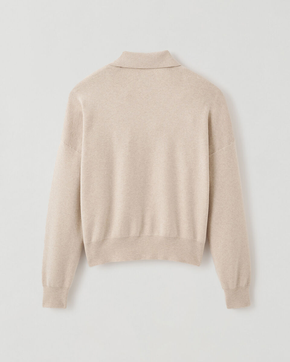 Roots Luxe Lounge Polo Sweater. 2