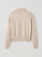 Luxe Lounge Polo Sweater