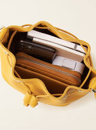 Mini sac seau en cuir Cervino