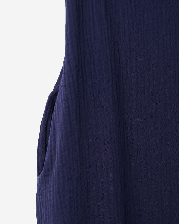 Isla Cotton Gauze Tea Dress