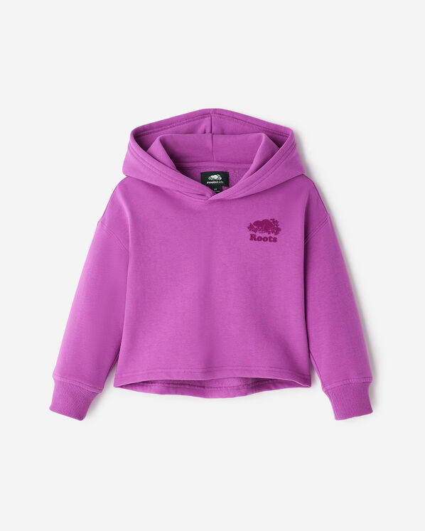 Toddler Girls Cozy Cooper Shortened Hoodie