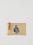 Rabbit Medium Zip Pouch