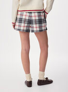 Short de pyjama &agrave; carreaux pour femme
