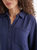 Isla Cotton Gauze Shirt Dress