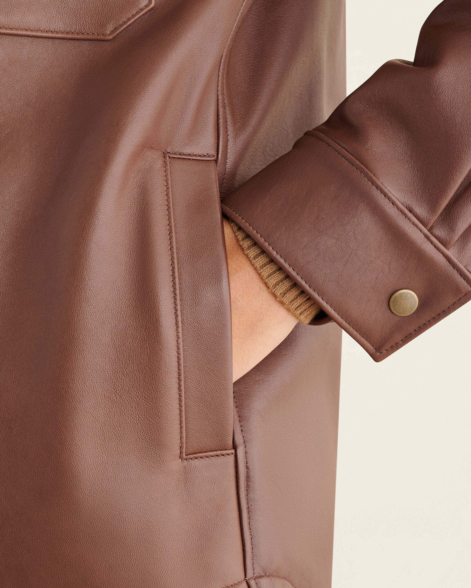 Encore Leather Shirt