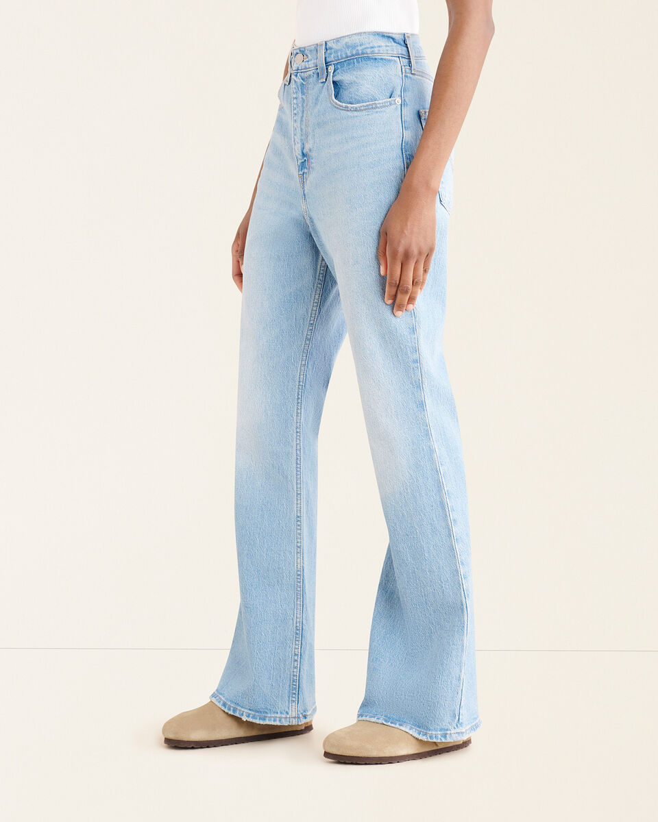 70s High Rise Flare Jeans