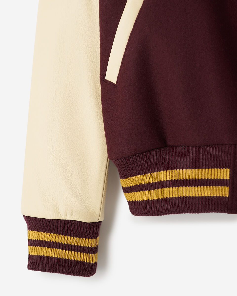 Blouson universitaire rétro pour homme