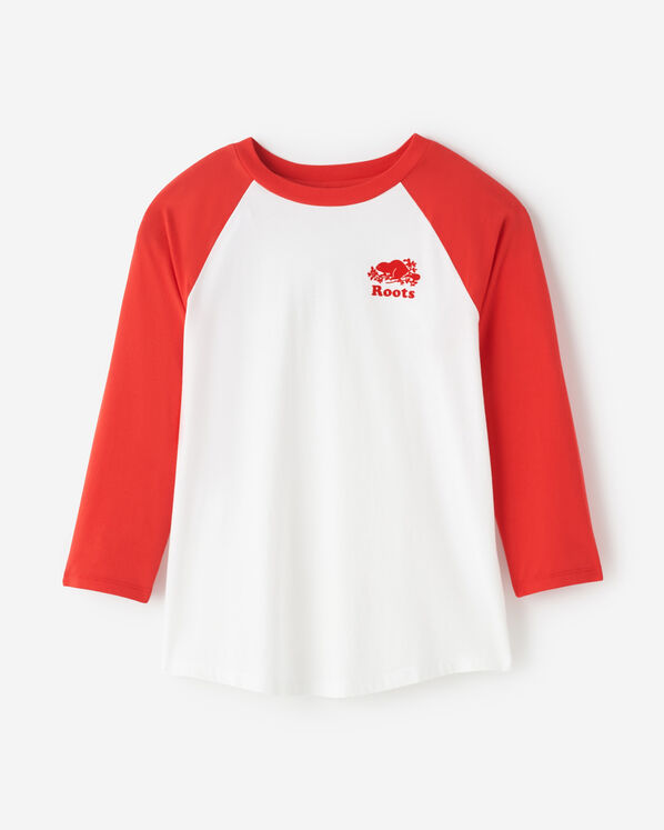 Womens Organic Cooper Baseball T-Shirt