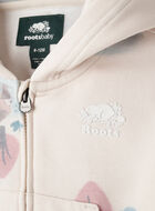 Chandail ourson douillet &agrave; capuchon et glissi&egrave;re pour b&eacute;b&eacute;s