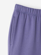 Pantalon molletonn&eacute; en coton biologique &agrave; jambe large Cooper 