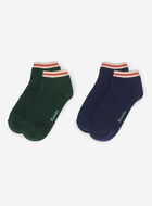 Adult Cotton Cabin Ped Sock 2 Pack