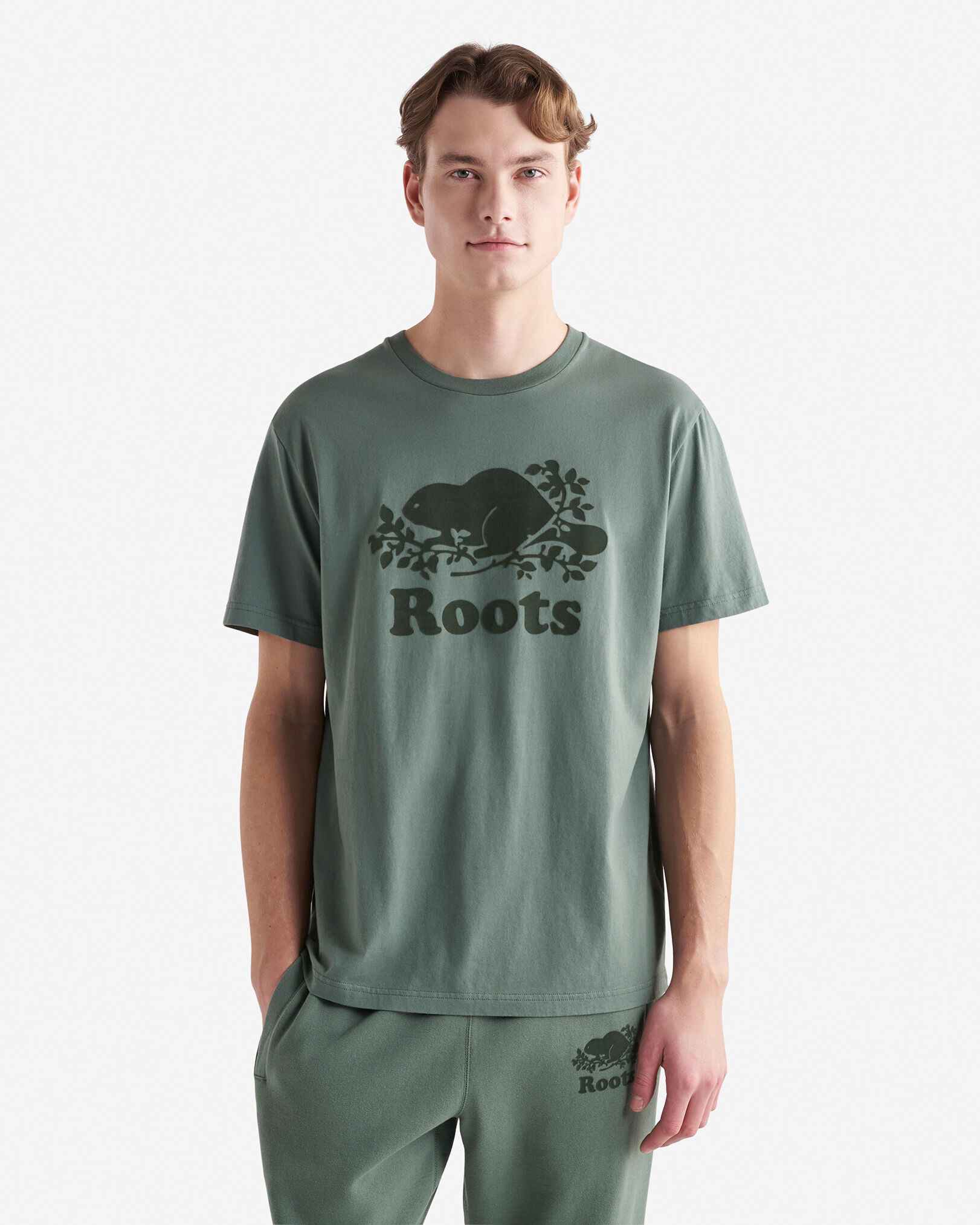 T-shirt Cooper le castor en coton bio pour homme