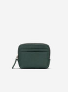 Pochette &agrave; glissi&egrave;re pour cartes en cuir Cervino