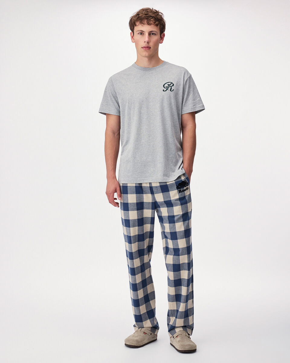 Pantalon de pyjama &agrave; carreaux pour homme