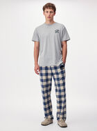 Pantalon de pyjama &agrave; carreaux pour homme
