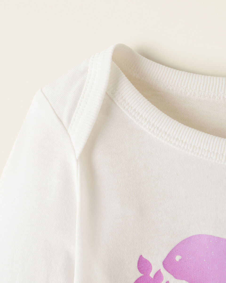 Baby Organic Cooper Beaver Bodysuit