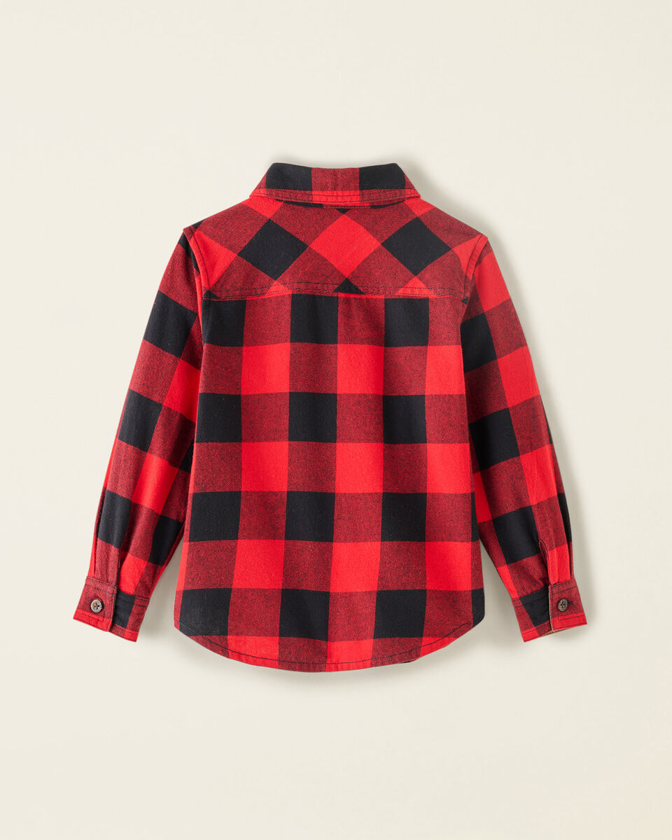 Chemise décontractée à carreaux Park pour tout-petits