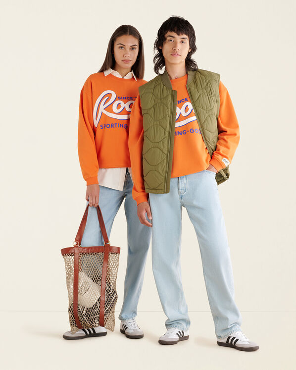 Orange Sweatshirts & Hoodies - Roots