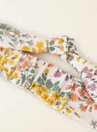 Kids Floral Knit Hair Set