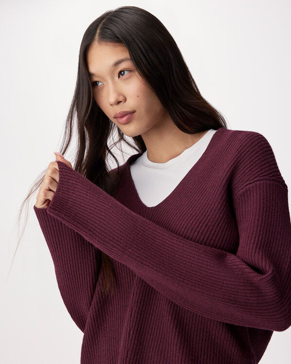 Bowen Rib V-Neck