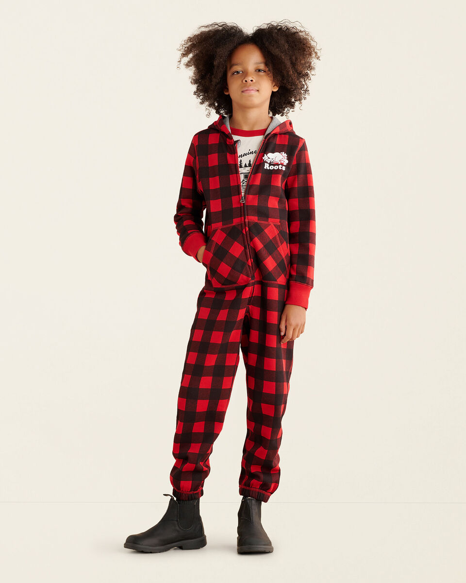 Kids Park Plaid Romper